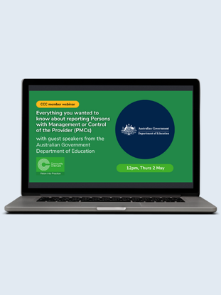 Person with management or control of the provider