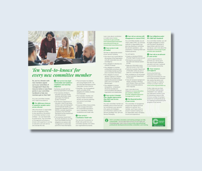 Guide 10 need to knows for new committees