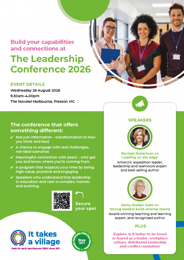 Leadership conference 2026 flyer cover